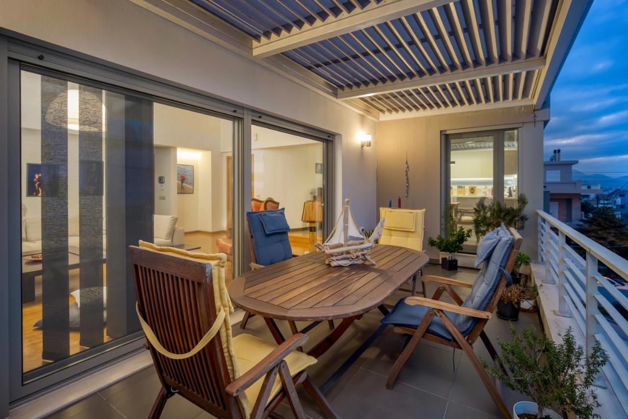 דירות הרקליון Artemis Luxury Penthouse By Estia מראה חיצוני תמונה
